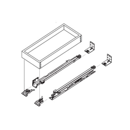 Drawer Slide - Undermount Soft Close