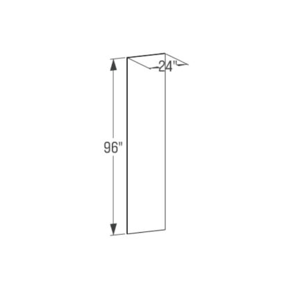 Veneer End Panel - 3/4” Veneer Tall