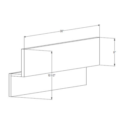Drop-In Range Front