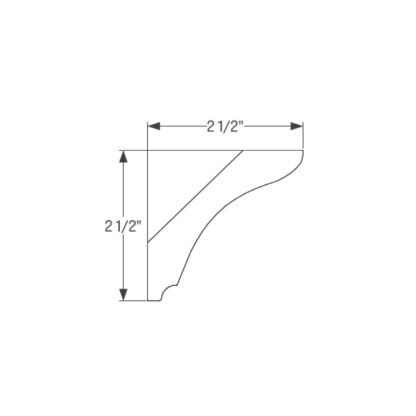 Trim & Molding - Large Cove Trim - Single Piece