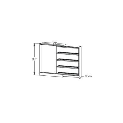 Base Cabinet - Pull Out Storage Cabinet 24''
