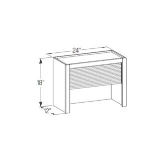 Wall Cabinet - Appliance Garage 12''