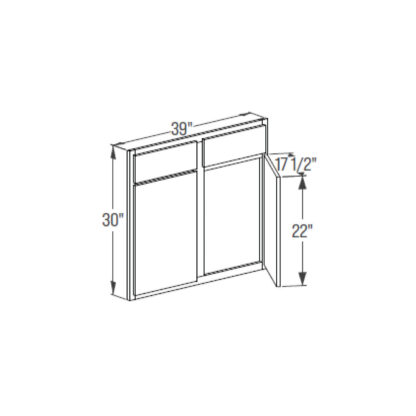 Sink Fronts Base Cabinet - Single Door 30''