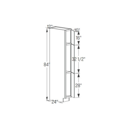 Tall Cabinet - Single Door 24''