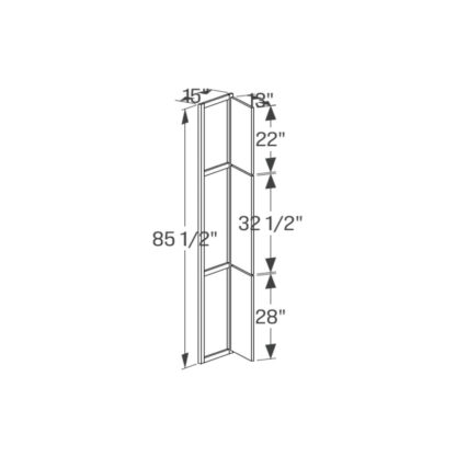 Tall Cabinet - Utility Fronts Single Door