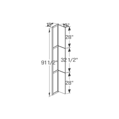 Tall Cabinet - Utility Fronts Single Door