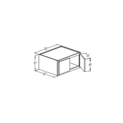 Wall Cabinet - Butt Door 24''