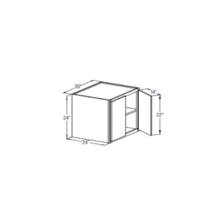 Wall Cabinet - Butt Door 24''