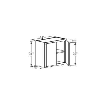 Wall Cabinet - Butt Door 12''