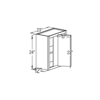 Wall Blind Cabinet - Single Door 12''