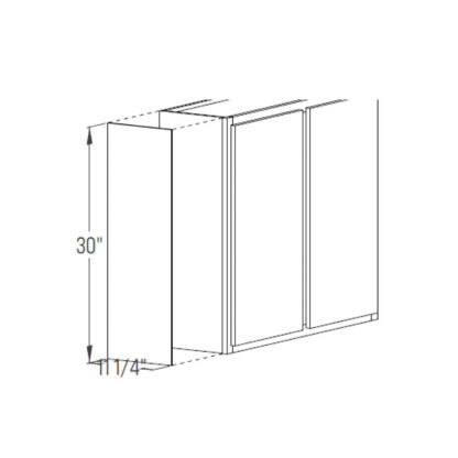 Skin - 1/4” Veneer End Sink