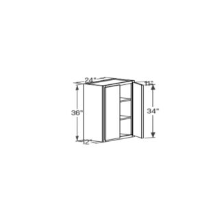 Wall Cabinet - Butt Door 12''