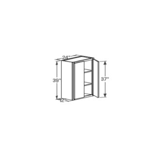 Wall Cabinet - Butt Door 12''