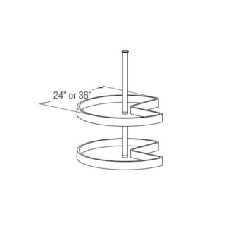 Lazy Susan Parts - 24''
