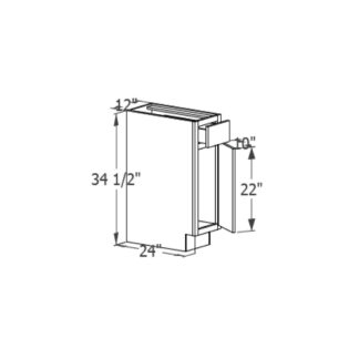 Base Cabinet - Single Door 24''