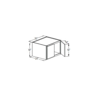 Wall Cabinet - Butt Door 24''