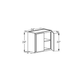 Wall Cabinet - Butt Door 12''